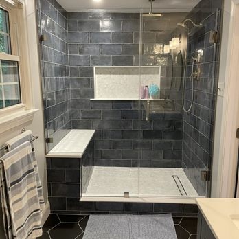 Blue Contracting - Walk in shower - Plumbing Near Me - Plymouth Meeting, Pennsylvania Blue Contracting - Walk in shower - Plumbing Near Me - Plymouth Meeting, Pennsylvania