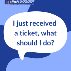 TrafficSchool.com - Got a ticket?
Wait for court papers (2-3 wks). If traffic school eligible, pay fees and sign up for our DMV Approved traffic school!