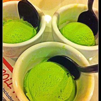 Roll Roll - We got free Green Tea Ice Cream! Served to us by the owner! He's really nice!! - Japanese Near Me - Los Angeles, California Roll Roll - We got free Green Tea Ice Cream! Served to us by the owner! He's really nice!! - Japanese Near Me - Los Angeles, California