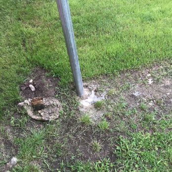 Red Dirt Land Management - Broke off wood poles that were supposed to taken out - Landscaping Near Me Red Dirt Land Management - Broke off wood poles that were supposed to taken out - Landscaping Near Me