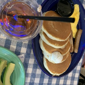 Jake's Roadhouse - Buttermilk Pancakes Short Stack - Barbeque Near Me - Monrovia, California