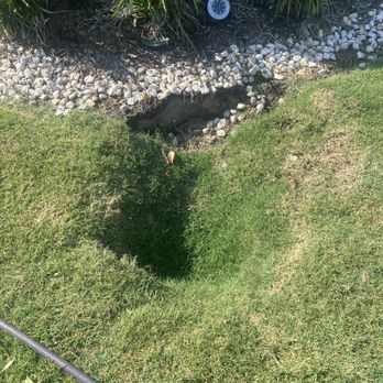 Coventry Homes - Austin - This is the current sinkhole 6/16/23. - Home Developers Near Me - Austin, Texas