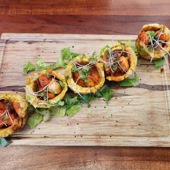Mofongo  Restaurant - Tostones rellenos - Puerto Rican Near Me - Miami, Florida