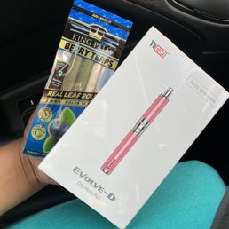 King Palm Leaf Wraps Blueberry flavor & Pink Vape King Palm Leaf Wraps Blueberry flavor & Pink Vape