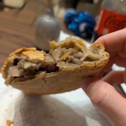 The Pasty Shop - Traditional steak, onions, and potatoes.