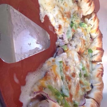 Pizza Mill - Philly pizza: garlic sauce, cheese, roast beef, red onion, and green peppers, yummm! - Pizza Near Me - Custer, South Dakota