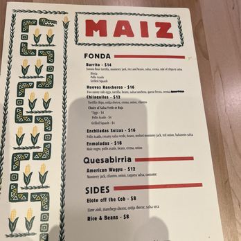 Maiz De La Vida - Lunch Menu - Mexican Near Me - Nashville, Tennessee Maiz De La Vida - Lunch Menu - Mexican Near Me - Nashville, Tennessee