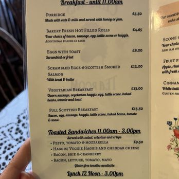 Clarinda's Tea Room - Menu - Tea Rooms Near Me - Edinburgh, EDH