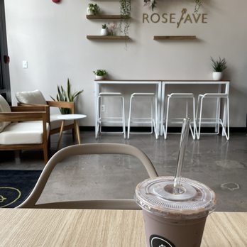Rose Ave Bakery - Ube iced coffee after mixing - Bakeries Near Me - Washington, DC, District of Columbia Rose Ave Bakery - Ube iced coffee after mixing - Bakeries Near Me - Washington, DC, District of Columbia