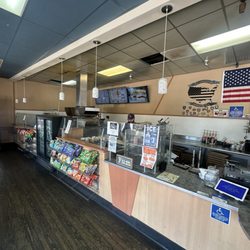 All American Sandwiches N Pizza - Interior
