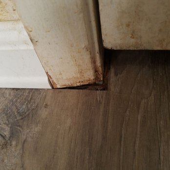 All Floor You - They didn't cut to slide the board under. - Flooring Near Me - Ewa Beach, Hawaii