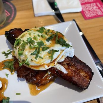 Werewolf - Pork belly Benedict - Breakfast & Brunch Near Me - San Diego, California Werewolf - Pork belly Benedict - Breakfast & Brunch Near Me - San Diego, California