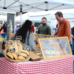 The Boise Farmers Market - Fresh bread from Gaston's Bakery.