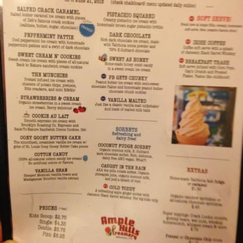 Ample Hills Creamery - Menu - Ice Cream & Frozen Yogurt Near Me - Brooklyn, New York