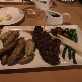 Hugo's Cellar - New York Strip and sides - American Near Me - Las Vegas, Nevada Hugo's Cellar - New York Strip and sides - American Near Me - Las Vegas, Nevada