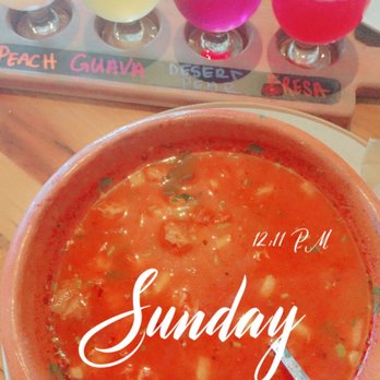 Mi Sabor Mexican Kitchen - Menudo an Mimosa Flight - Mexican Near Me - Glendora, California