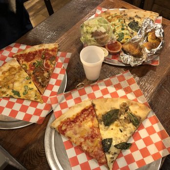Wiseguy Pizza - Pizza by the slice - Hawaiian, Mushroom Truffle Pizza, Chicken Tikka, BBQ Chicken, and Supreme with Garlic Knots and Small Caesar - Pizza Near Me - Washington, DC, District of Columbia Wiseguy Pizza - Pizza by the slice - Hawaiian, Mushroom Truffle Pizza, Chicken Tikka, BBQ Chicken, and Supreme with Garlic Knots and Small Caesar - Pizza Near Me - Washington, DC, District of Columbia