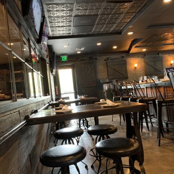 Bosscat Kitchen & Libations - Flat screen yes with kitchen on the other side - New American Near Me - Irvine, California Bosscat Kitchen & Libations - Flat screen yes with kitchen on the other side - New American Near Me - Irvine, California