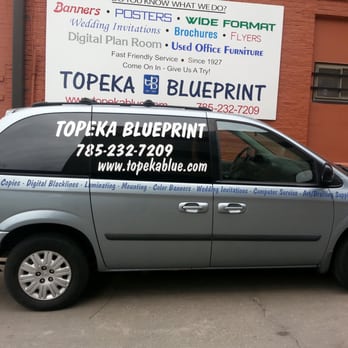 Topeka Blueprint - Make your job easier with Topeka Blueprint's pick up and delivery service. Our drivers are cell phone dispatched in clean, re... - Printing Services Near Me - Topeka, Kansas Topeka Blueprint - Make your job easier with Topeka Blueprint's pick up and delivery service. Our drivers are cell phone dispatched in clean, re... - Printing Services Near Me - Topeka, Kansas