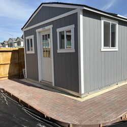 Brilliant Landscape - Paver/brick walkway all around back yard