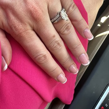 Milano Nail Spa Meyerland - Gel-x with French tip (gel-x $60 plus 15 for French) - Nail Salons Near Me - Houston, Texas Milano Nail Spa Meyerland - Gel-x with French tip (gel-x $60 plus 15 for French) - Nail Salons Near Me - Houston, Texas