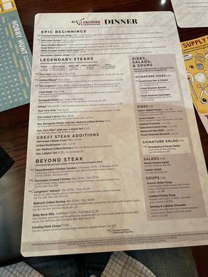 Menu photo 3 LongHorn Steakhouse Dawsonville, GA