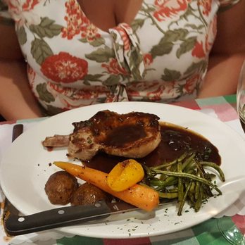 Café de Paris - Quebec Pork Chop in maple sauce - Italian Near Me - Quebec City, Quebec Café de Paris - Quebec Pork Chop in maple sauce - Italian Near Me - Quebec City, Quebec