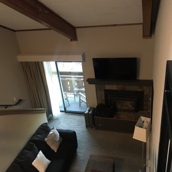 Highline Vail - a DoubleTree by Hilton - Downstairs looking over balcony - Hotels Near Me - Vail, Colorado
