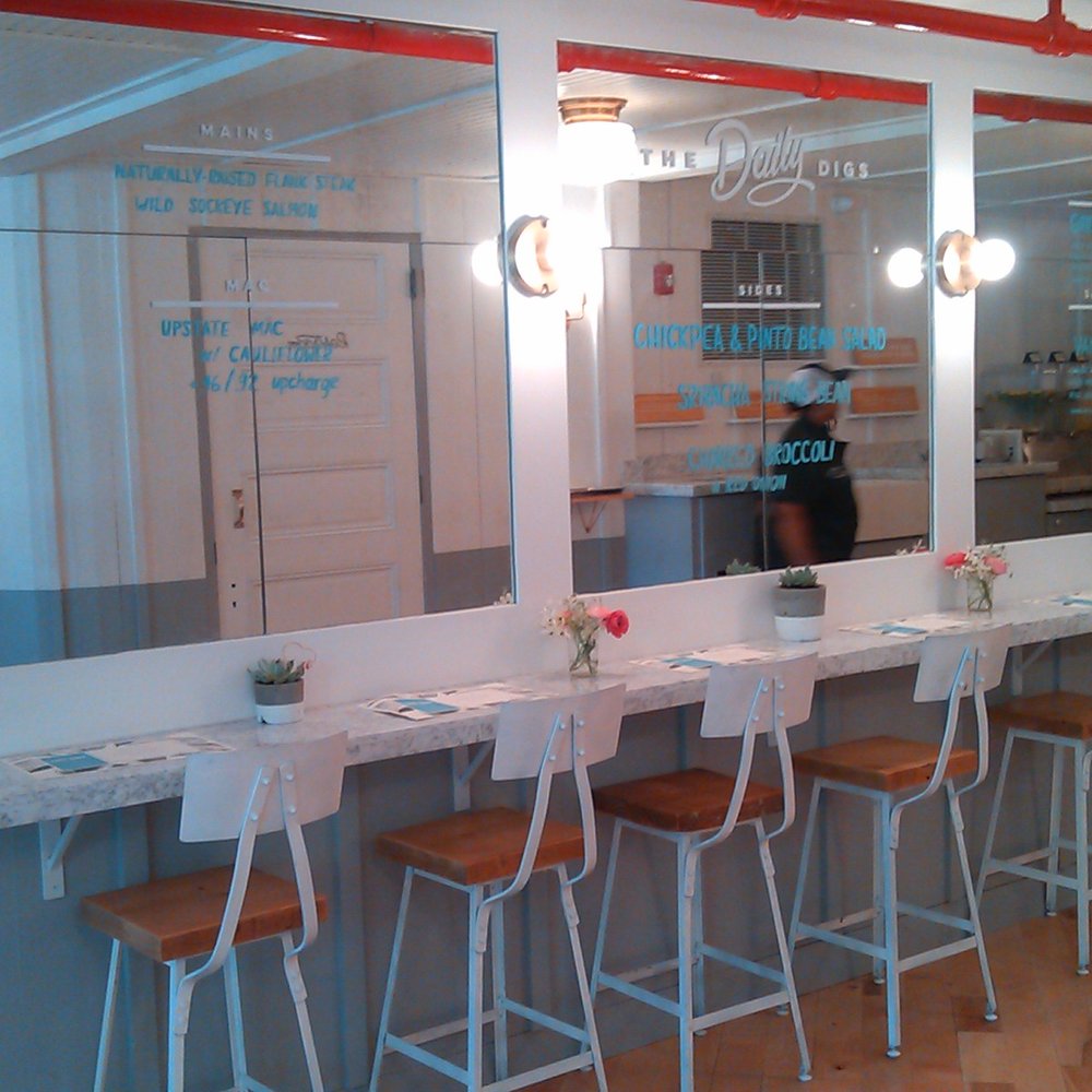Dig Inn - Seating area. - New American Near Me - New York, New York