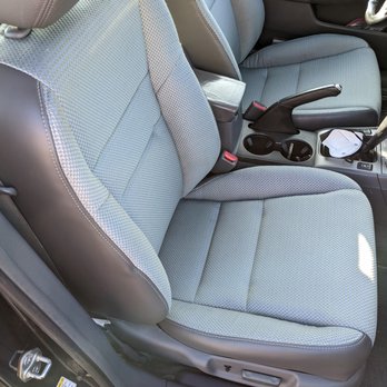 Barrios Upholstery - New two toned seats that match the original leather left in the car - Furniture Reupholstery Near Me - Morgan Hill, California Barrios Upholstery - New two toned seats that match the original leather left in the car - Furniture Reupholstery Near Me - Morgan Hill, California