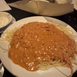 Side of Angel hair with pink sauce Side of Angel hair with pink sauce