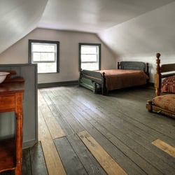 Lockhouse 28 - C&O Canal Trust - It has spacious rooms. Photo Credit: Chris Hanessian