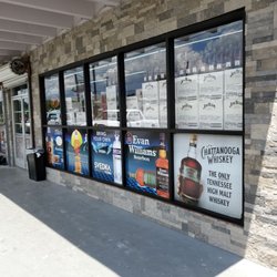 Cristy's Liquor Store - The new stone work on the outside makes the store seem much more inviting.