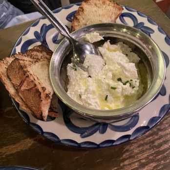 Extra Virgin - Grilled Bread & Ricotta - Tapas/Small Plates Near Me - Kansas City, Missouri Extra Virgin - Grilled Bread & Ricotta - Tapas/Small Plates Near Me - Kansas City, Missouri