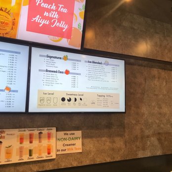 Sharetea - Menu 2 - Bubble Tea Near Me - Davis, California