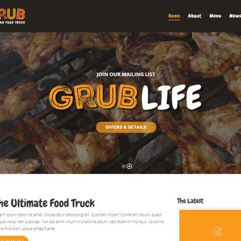 Codeificant Design - Gourmet Food Truck Menu - Web Design Near Me