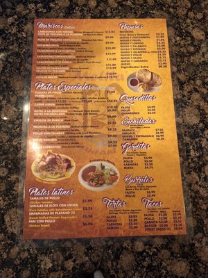 Menu photo 2 Melita's Restaurant & Bar Houston, TX Menu photo 2 Melita's Restaurant & Bar Houston, TX