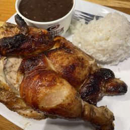 Meal 1/2 Chicken with rice & black beans Meal 1/2 Chicken with rice & black beans