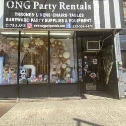 O&G Party Rentals - Storefront