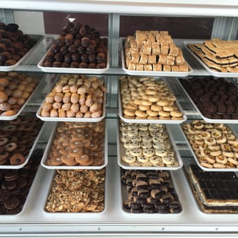Nizam Pastry - a variety of pastries in a display case - Bakeries Near Me - Dearborn, Michigan