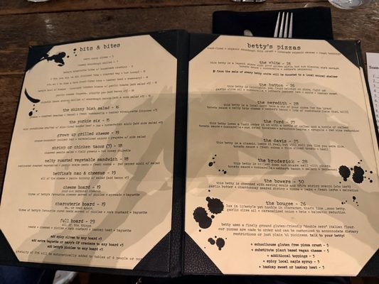 Menu photo 1 Betty’s Mahone Bay, NS