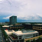 Photo of City of Atlanta - Atlanta, GA, United States. View of Buckhead from the top floor of the Restoration Hardware
