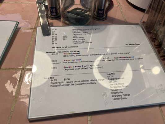 Menu photo 1 St Kilda Coffee New York, NY Menu photo 1 St Kilda Coffee New York, NY