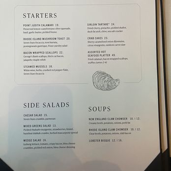 Hemenway's Restaurant - Menu June 2026 - Seafood Near Me - Providence, Rhode Island