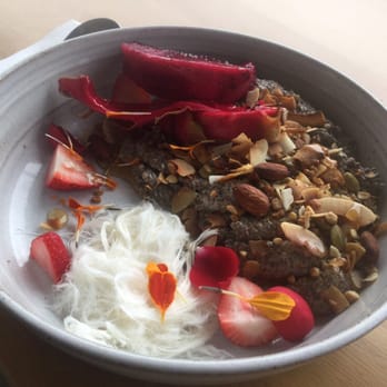 Morning After - Chia pudding w/ granola and dragon fruit - Coffee & Tea Near Me - Brisbane, QLD Morning After - Chia pudding w/ granola and dragon fruit - Coffee & Tea Near Me - Brisbane, QLD