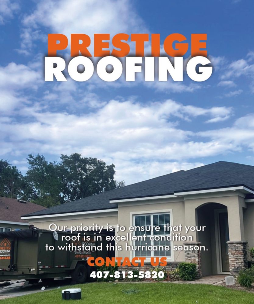 Slide of Prestige Roofing Services