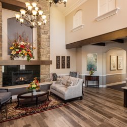 ActivCare Laguna Hills - Our welcoming lobby provides a home-like setting for visits and residents alike.
