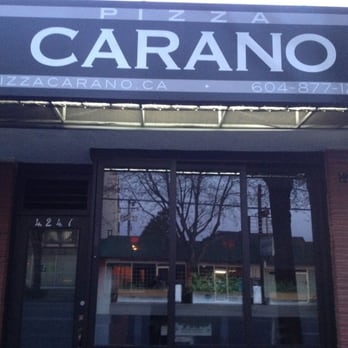 Pizza Carano - Storefront - Pizza Near Me - Vancouver, British Columbia