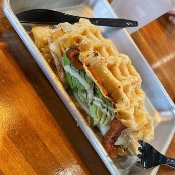 Waffle Love - Breakfast Sammy - Waffles Near Me - Round Rock, Texas Waffle Love - Breakfast Sammy - Waffles Near Me - Round Rock, Texas