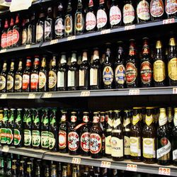 Discount Package Main Store - Check out that selection of Polish beer !